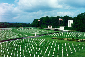 美国军事墓地和纪念碑Luxembourg American Cemetery an