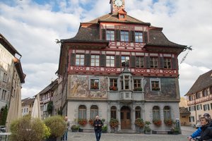 施泰因市政厅Rathus und Rathusplatz Stein am Rhein