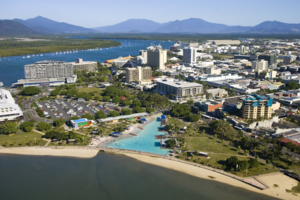 人工潟湖Esplanade Lagoon