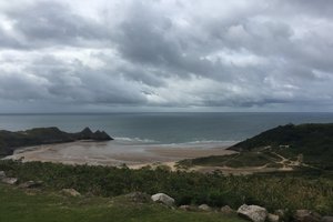 Three cliffs bay