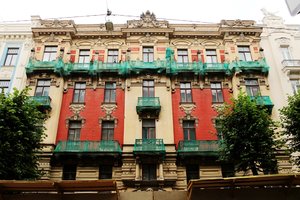 里加新艺术区建筑群Art Nouveau Riga