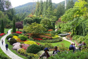 布查特花园Butchart Gardens