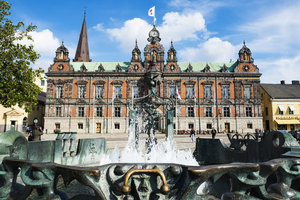 大广场与市政厅Stortorget and City Hall