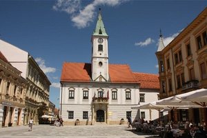市政厅广场City hall of  Varaždin