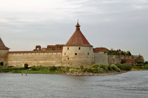 什利谢利堡市的“核桃”堡Оreshek fortress