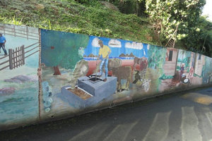 法伊山墙画Fahie Hill Murals