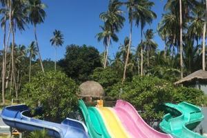 Samui Water Park Pink Elephant