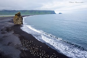 教堂海滩Kirkjufjara Beach