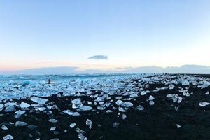 钻石冰沙滩Diamond Beach