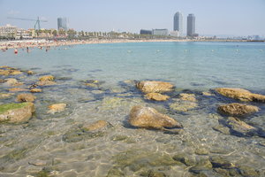 Barceloneta海滩Barceloneta Beach