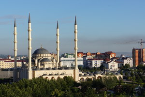 车臣之心清真寺Akhmad Kadyrov Mosque