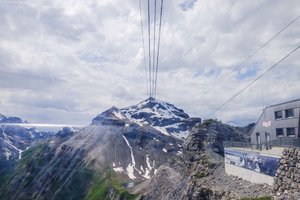 米伦雪朗峰缆车站Mürren (Schilthornbahn)