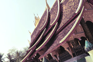 琅勃拉邦撒恩寺thanon sakkalin