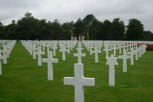 奥马哈海滩美军墓地Cimetière américain de Collevill