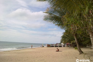 拉迈海滩Lamai Beach  หาดละไม