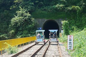 丽水海洋铁路自行车（麗水海洋鐵路自行車）여