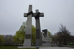 波兹南事件纪念碑Crosses Commemorating The 1956 Protes
