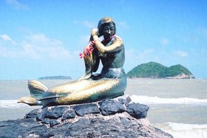 美人鱼海滩samila beach หาดสิมิหลา