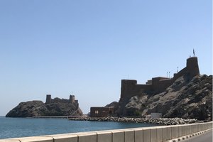 双胞胎城堡Al Jalali Fort and Al Mirani fort