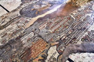 马达巴马赛克地图Madaba Mosaic Map