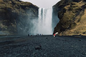 斯科加瀑布Skógafoss