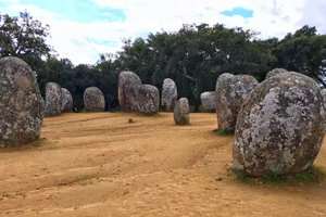 Almendres Cromlech巨石阵Almendres Cromlech