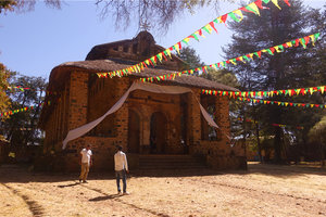 天使头教堂Debre Berhan Selassie