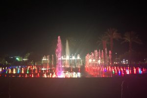 埃拉特夜景喷泉Musical Fountain