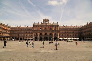 萨拉曼卡马约尔广场Salamanca's Plaza Mayor