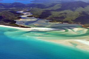 天堂海滩野餐的冒险Whitehaven Beach Picnic Adventure
