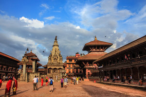 巴德岗杜巴广场Durbar Square of Bhaktapur