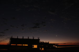 红沙漠观星Stargazing