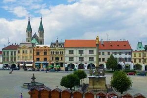 克罗梅日什中央广场Main Square of Kromeriz