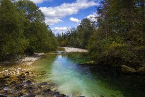 Savica 瀑布Savica Waterfall