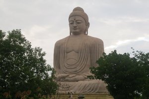 菩提伽耶大佛Statue of Buddha in Bodhgaya