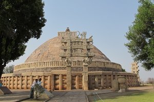 桑吉大塔Great Stupa of Sanchi