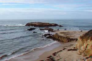 Pescadero海滩Pescadero Beach