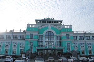 新西伯利亚火车站Novosibirsk train station（Новос