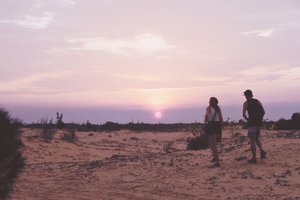 白沙丘White Sand Dunes