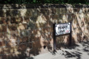 利物浦便士街Penny Lane Liverpool